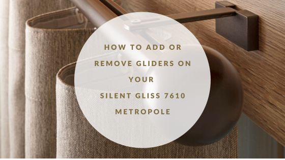 How to Add or Remove Gliders on Your  Silent GLISS 7610 Metropole